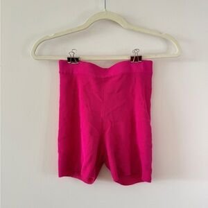 Jacquemus Vibrant Pink Bike Shorts